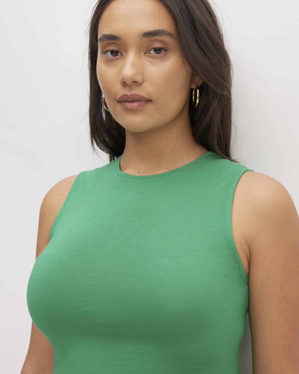 The Supima® Form Tank | Grass Green