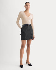 The Cardigan in Ultrasoft Merino | Pale Blush