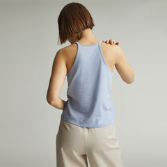 The Hemp Cutaway Tank | Periwinkle