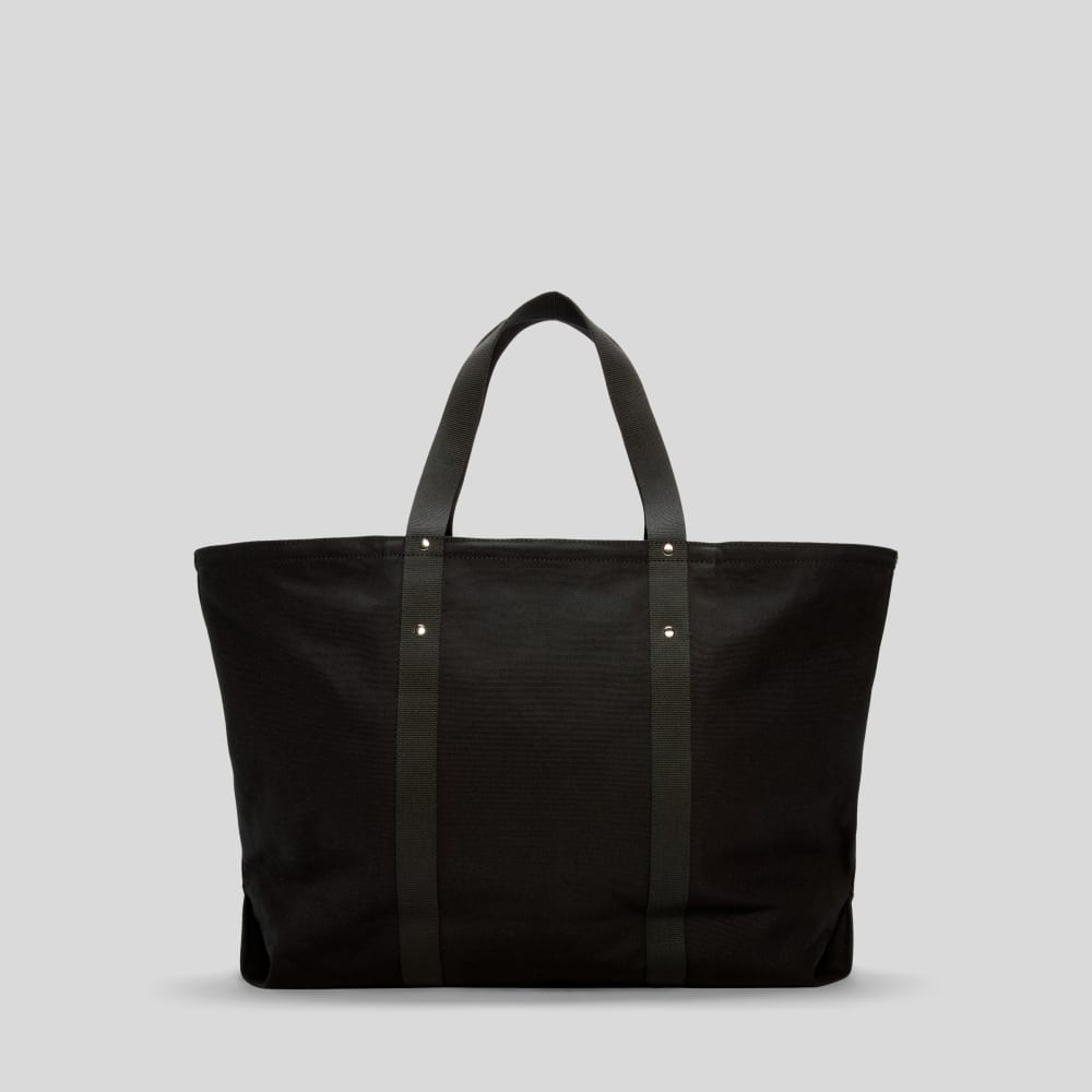The Organic Canvas Weekender | Black