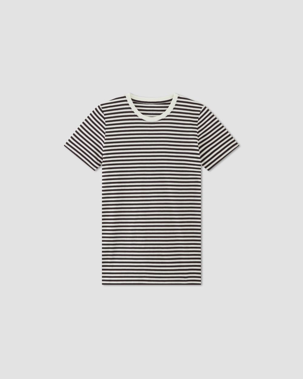 The Organic Cotton Crew Tee | Black / Bone