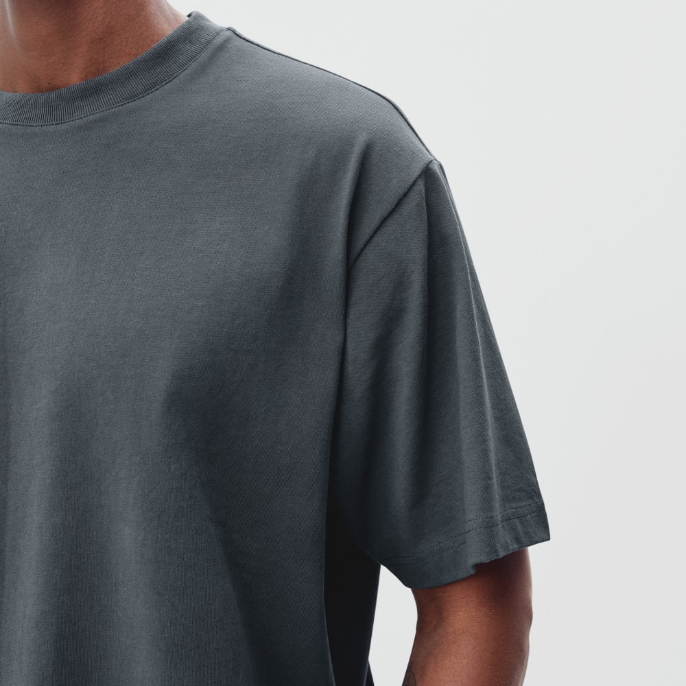 The Premium-Weight Relaxed Crew | Uniform | Slate