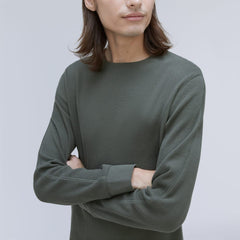 The Waffle Long-Sleeve Crew Tee | Kambaba