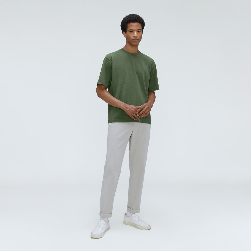 The Premium-Weight Relaxed Crew | Uniform | Forest Green