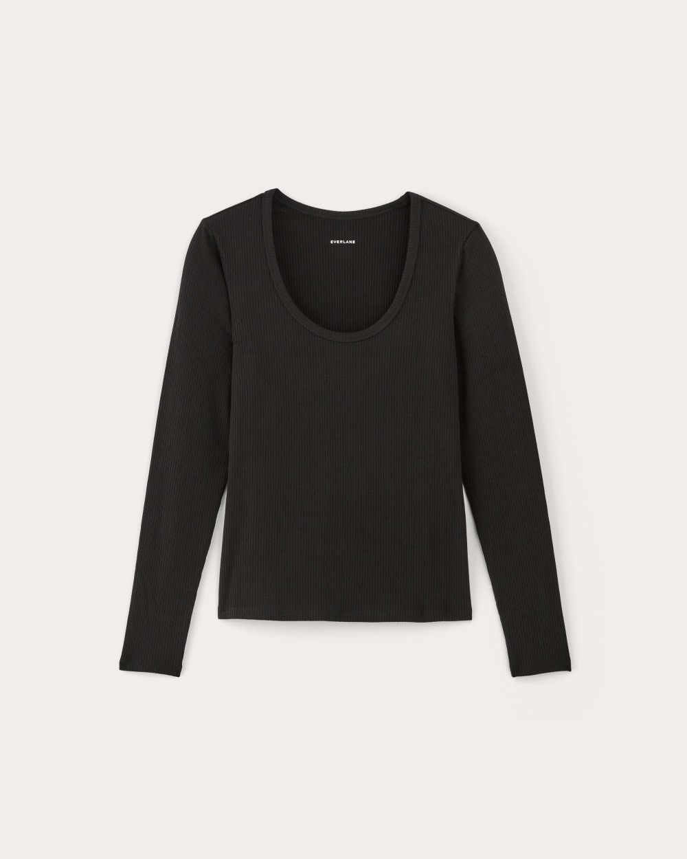 The Shimmy Long-Sleeve Tee | Black