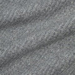 The Felted Merino Waffle-Knit Scarf | Mid Heathered Grey