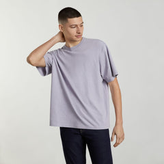 The Everyone Relaxed Hemp Tee | Lilac Grey