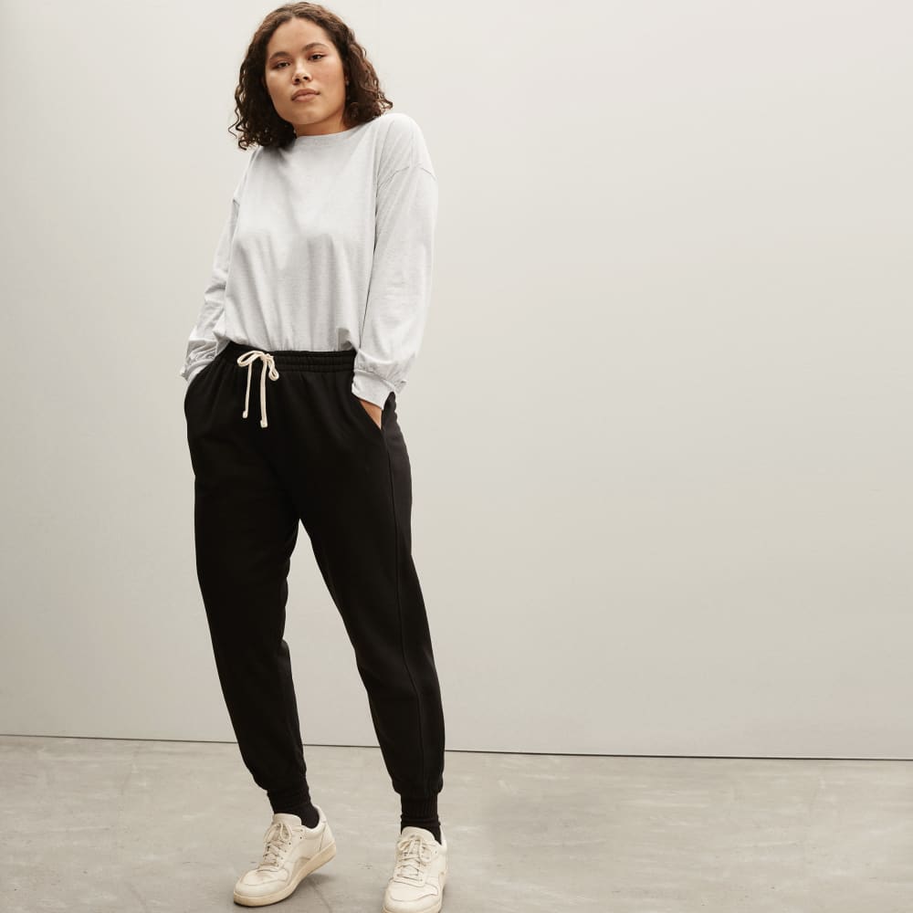 The Organic Cotton Long-Sleeve Tee |  Heathered Grey