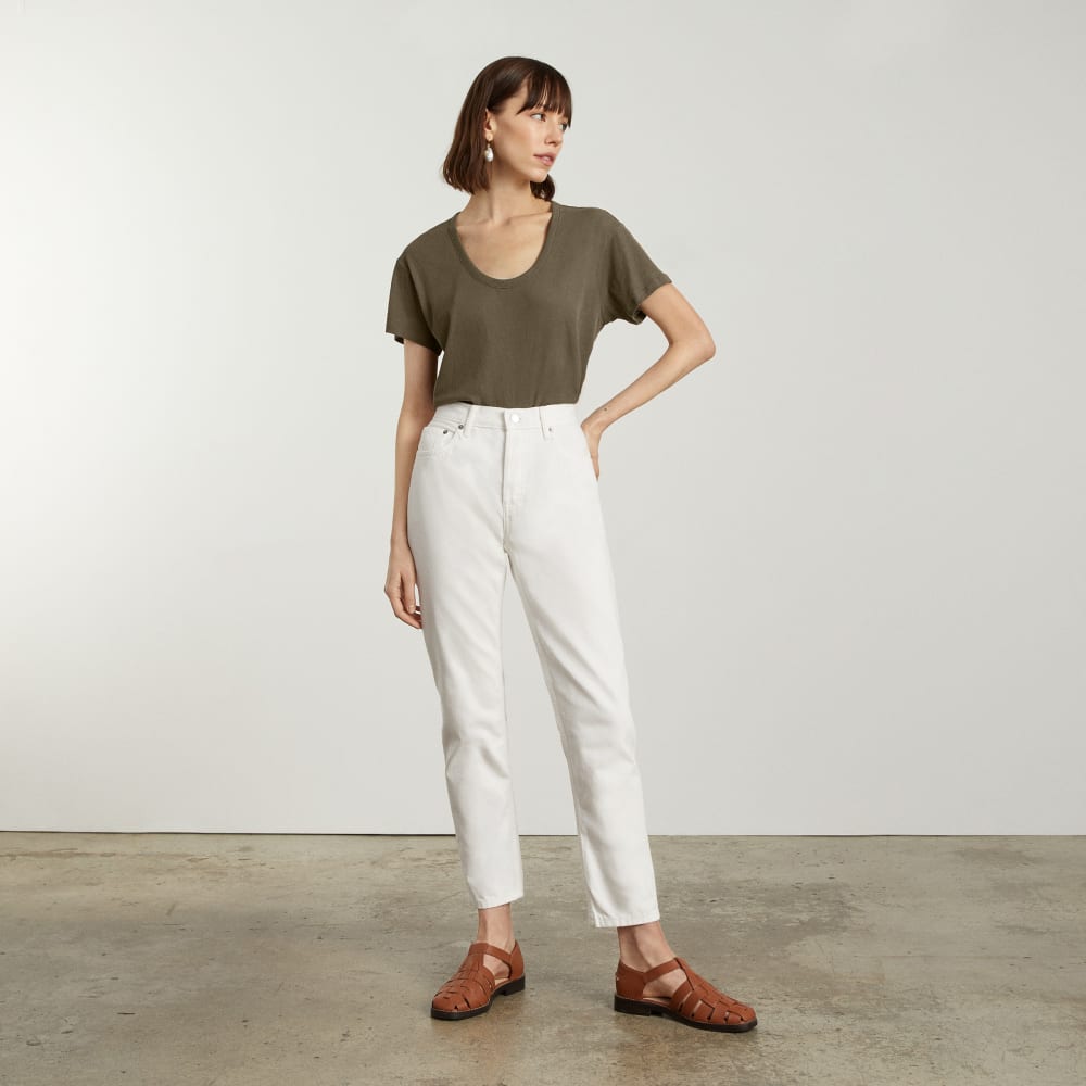 The Air Scoop-Neck Tee | Beech