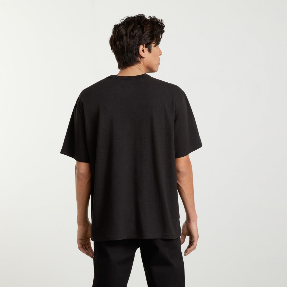 The Everyone Relaxed Hemp Tee | Black