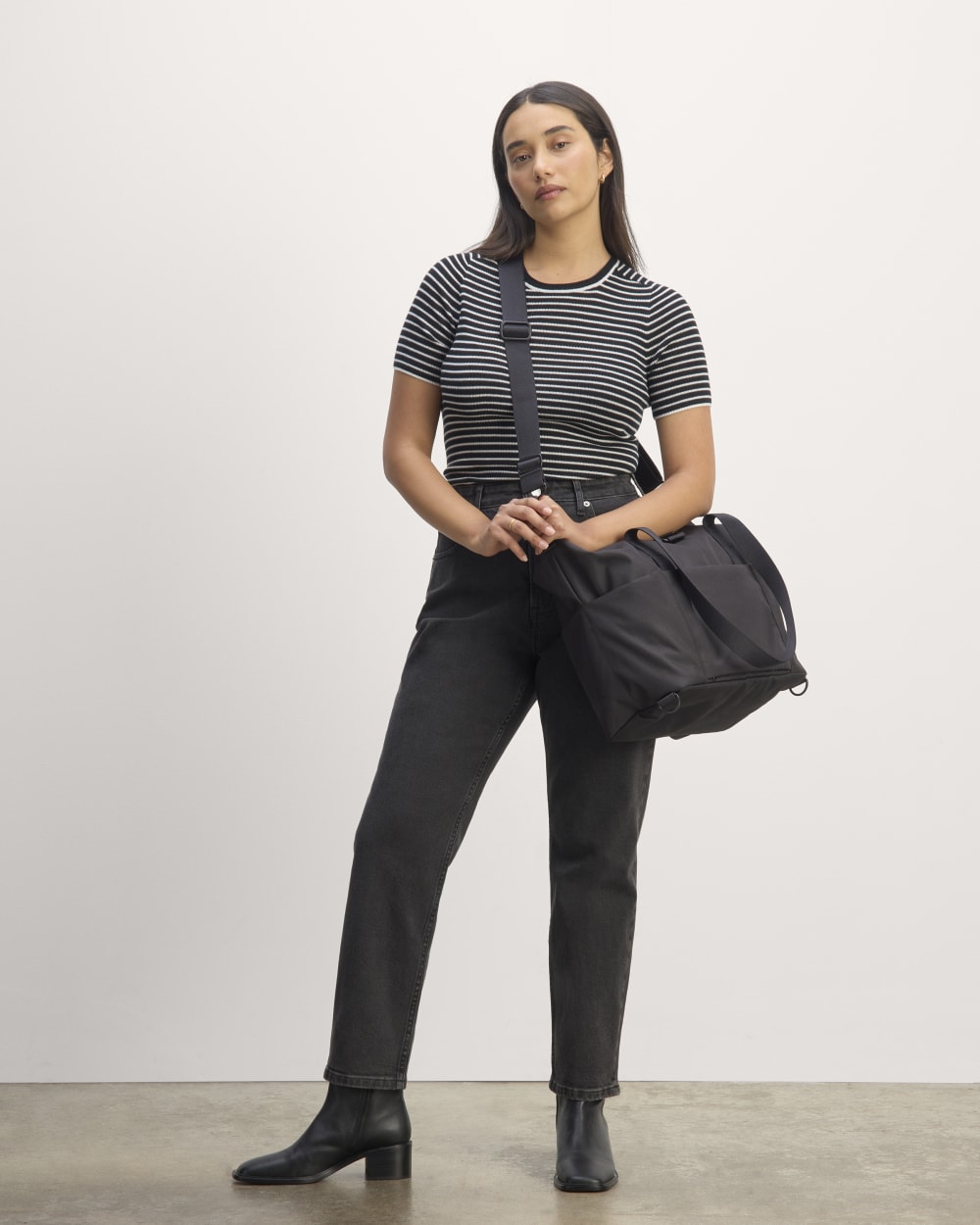 The ReNew Transit 3-Way Tote | Black