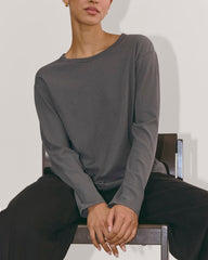 The Air Long-Sleeve Tee | Graphite