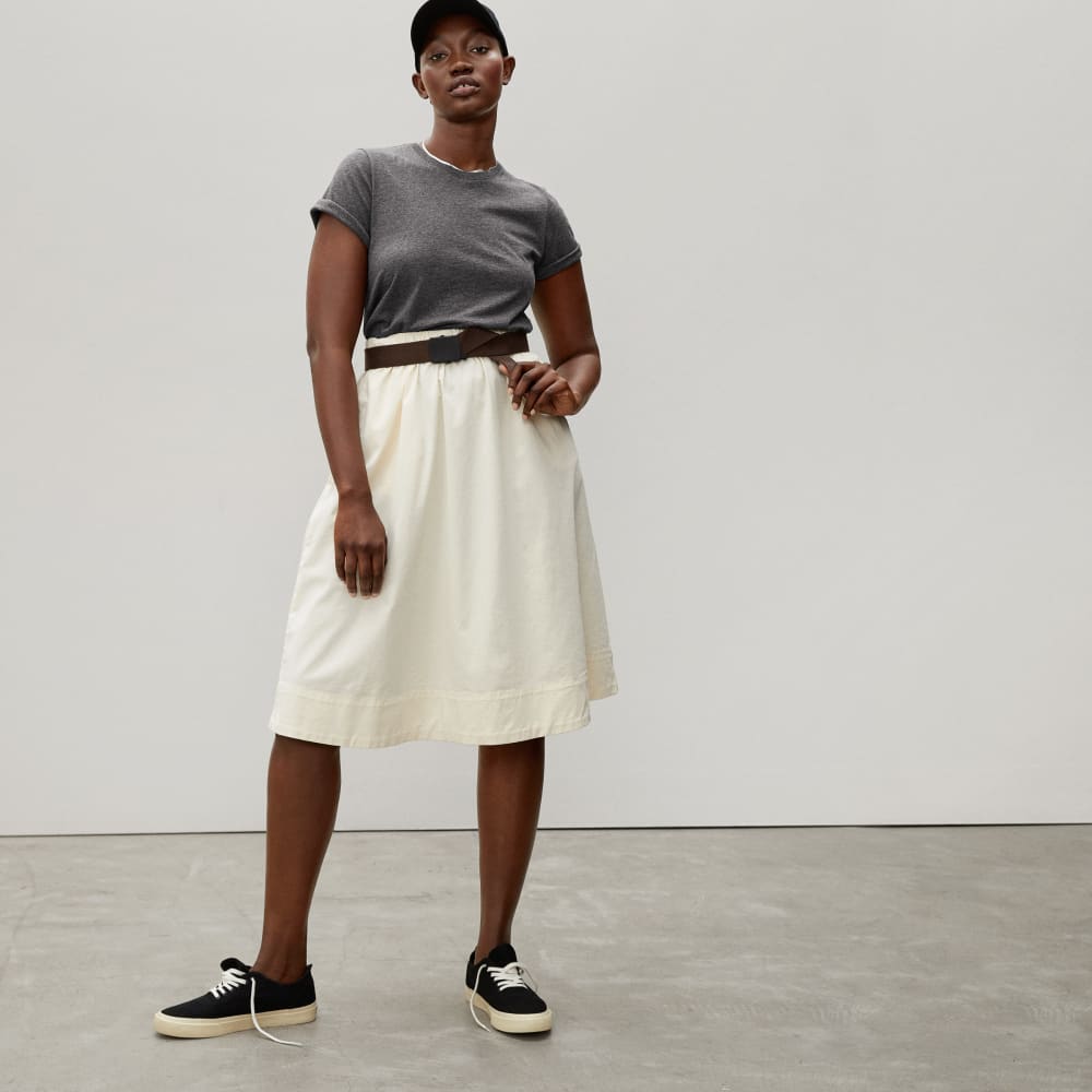 The Organic Cotton Crew Tee | Charcoal