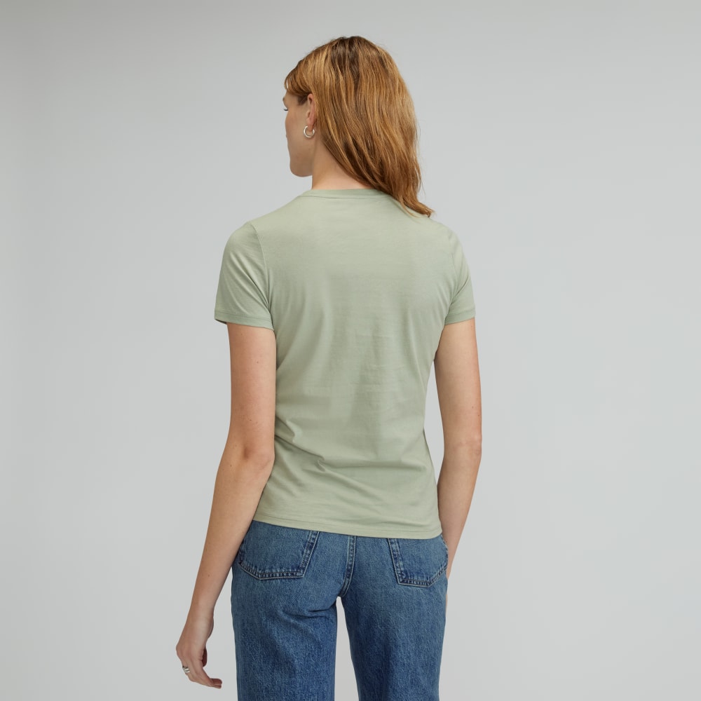 The Organic Cotton Crew Tee | Seagrass