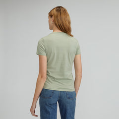 The Organic Cotton Crew Tee | Seagrass