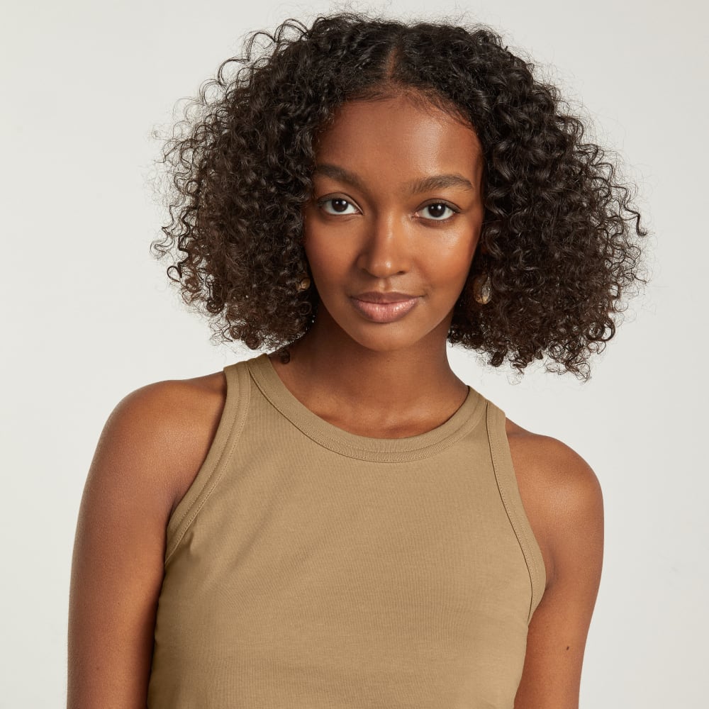 The Tank in Essential Cotton | Iced Coffee