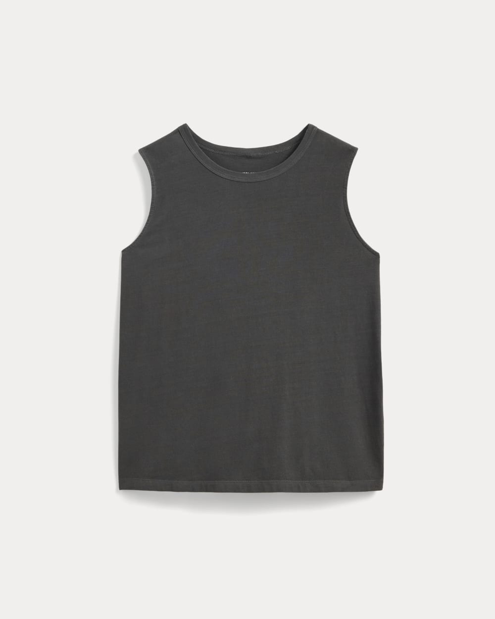 The Boyfriend Tank in Essential Cotton | Black