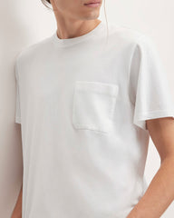 The Organic Cotton Pocket Tee | White