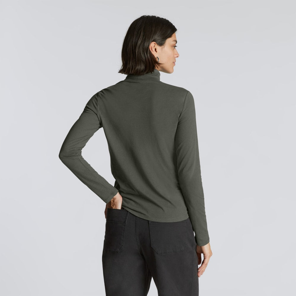 The Organic Cotton Turtleneck | Kambaba