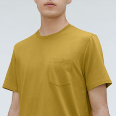 The Organic Cotton Pocket Tee | Golden Palm