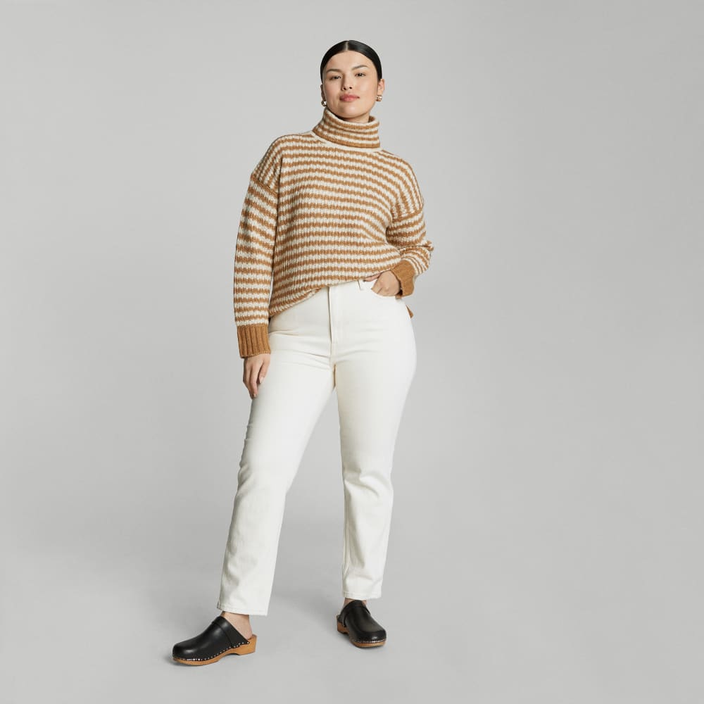 The Cloud Turtleneck | Ginger Root / Oat