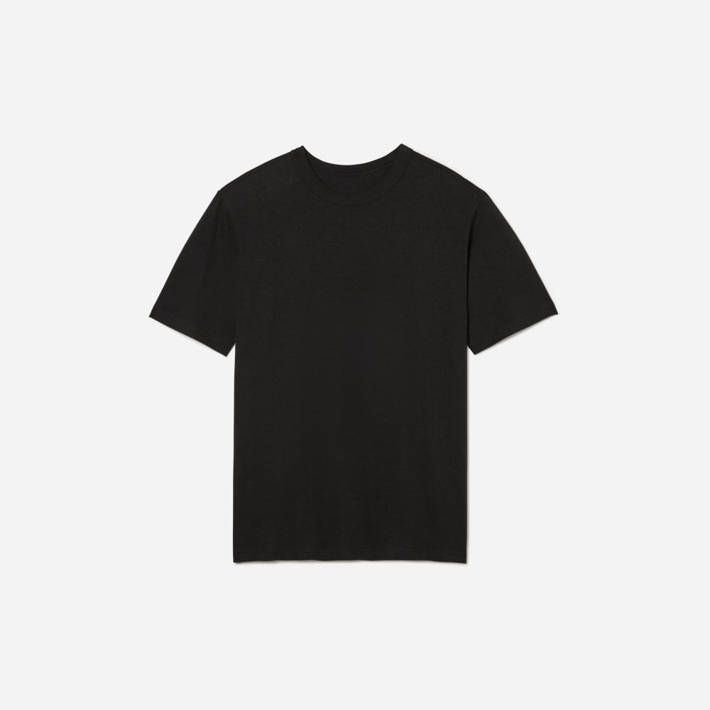 The Everyone Relaxed Hemp Tee | Black