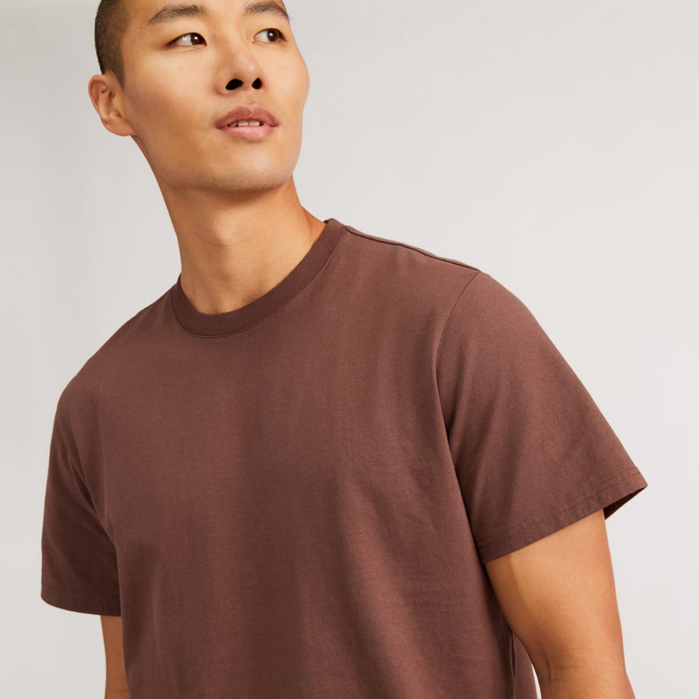 The Premium-Weight Crew | Uniform | Chocolate Brown