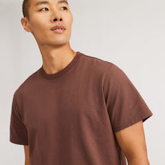 The Premium-Weight Crew | Uniform | Chocolate Brown