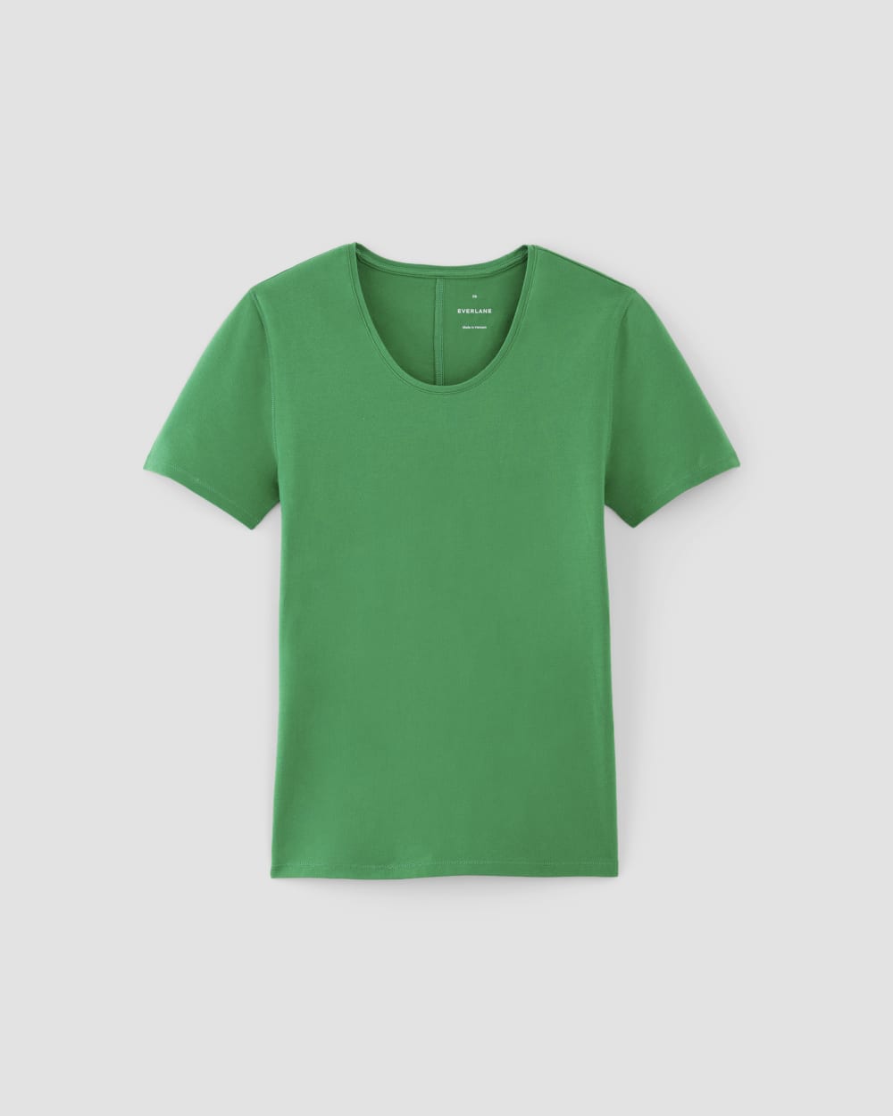 The Supima® Form Crew Neck Tee | Grass Green