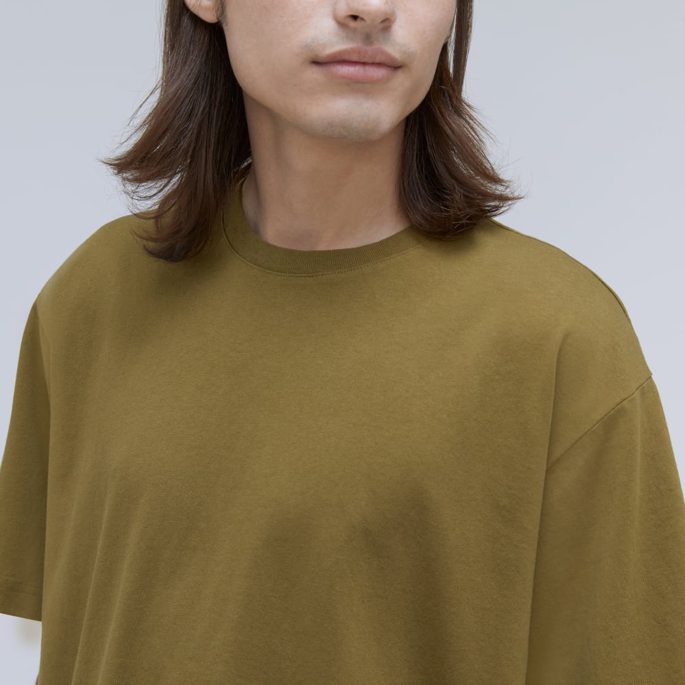 The Premium-Weight Relaxed Crew | Uniform | Olive