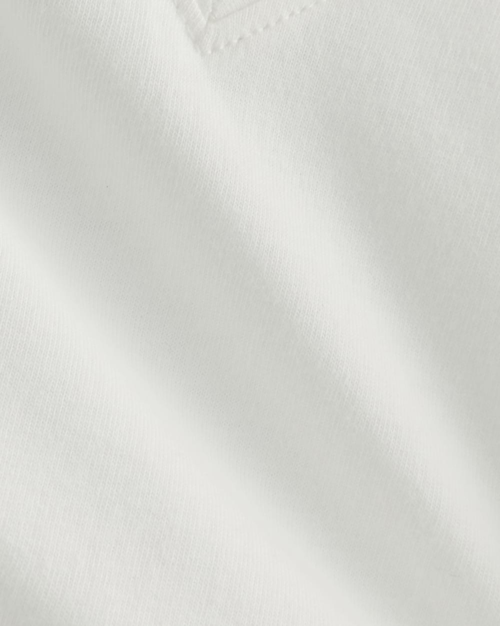 The Slim V-Neck Tee in Essential Cotton | White