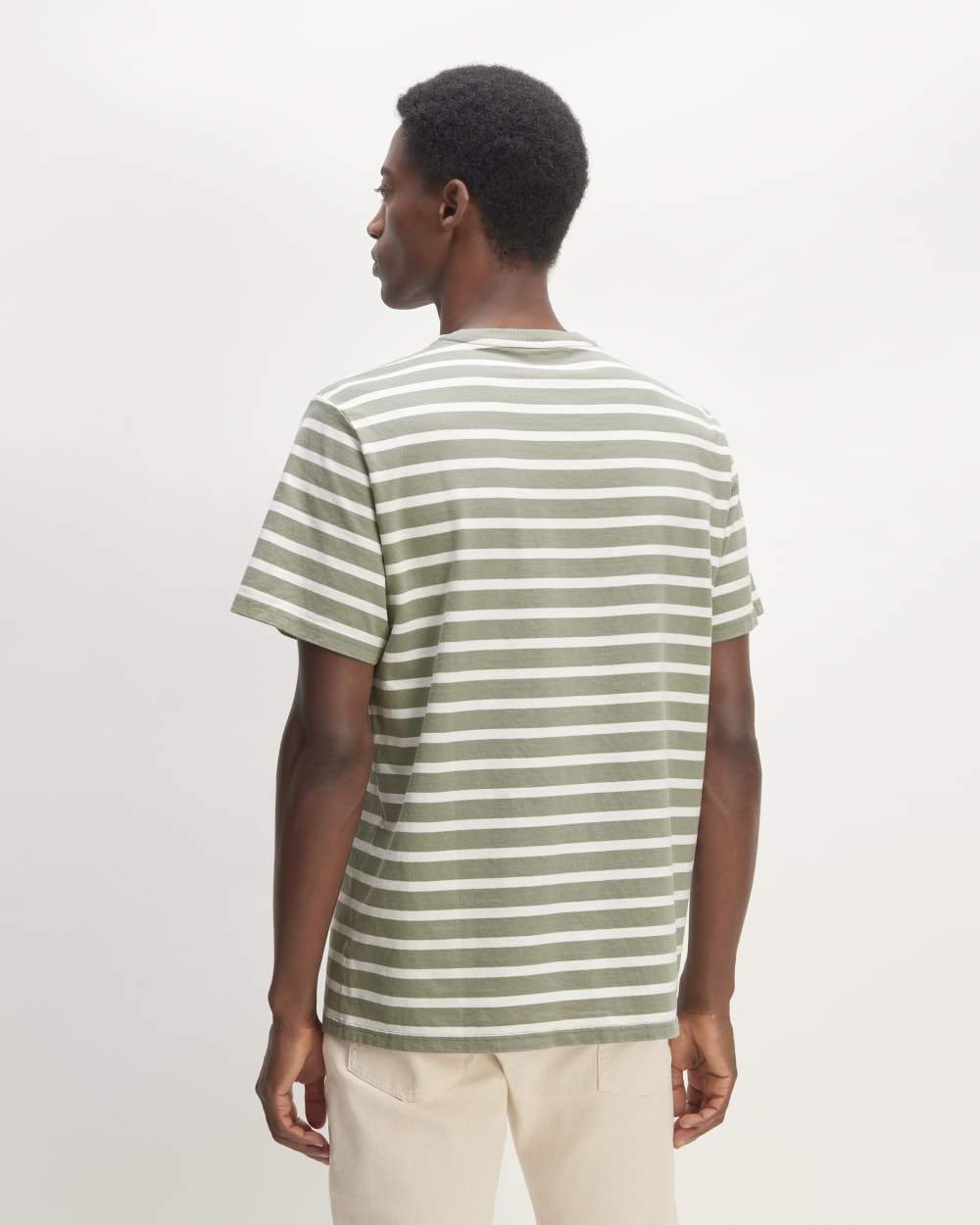 The Premium-Weight Crew | Uniform | Mariner Stripe / Shadow / Bone