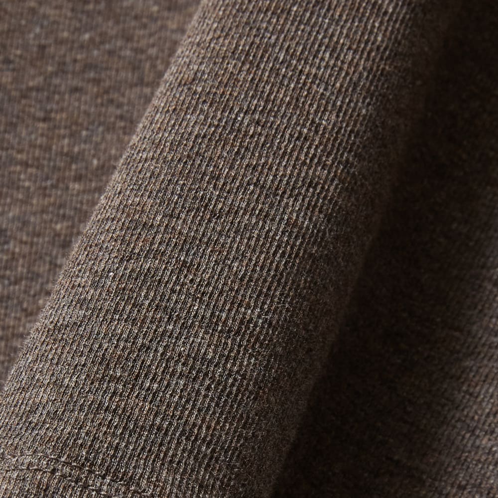 The Luxe Micro-Rib Turtleneck | Heathered Fatigue