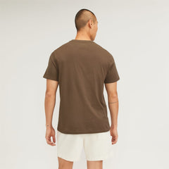 The Essential Organic V-Neck Tee | Cocoa