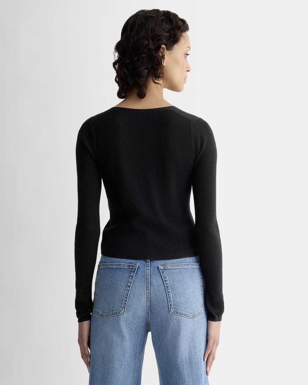 The Cardigan in Ultrasoft Merino | Black