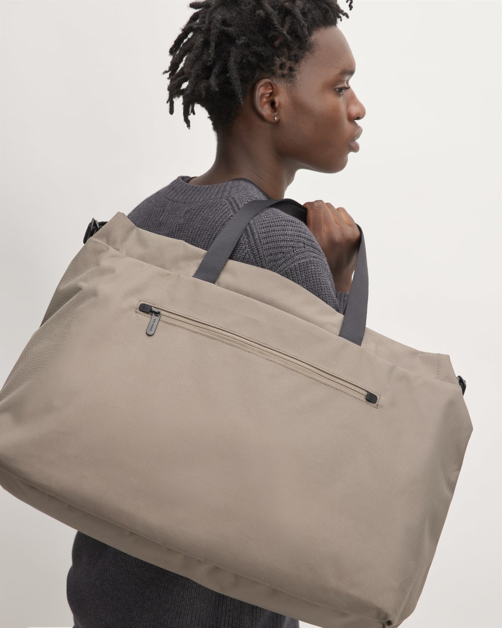 The ReNew Transit Weekender | Warm Charcoal