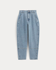 The Utility Barrel Pant | Light Indigo | Regular