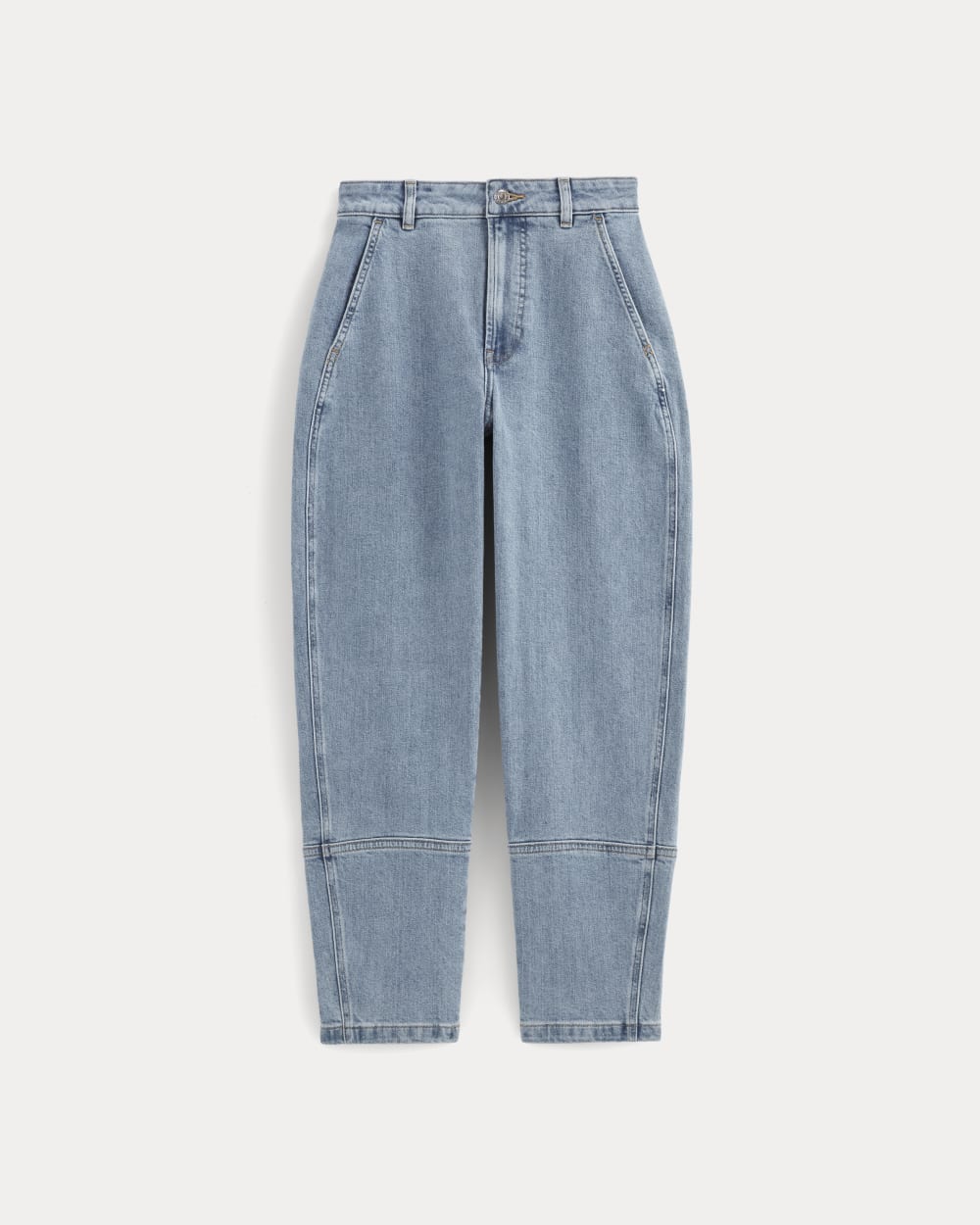 The Utility Barrel Jean | Light Indigo | Regular