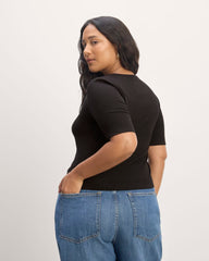 The Shimmy Tee | Black