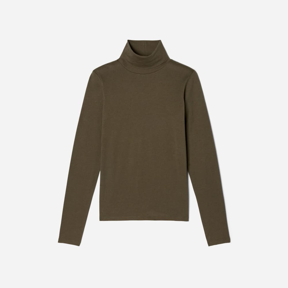 The Organic Cotton Turtleneck | Kambaba