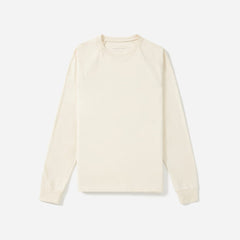 The Premium-Weight Long-Sleeve Crew | Uniform | Heather Oatmeal