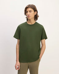 The Premium-Weight Crew | Uniform | Deep Moss Green