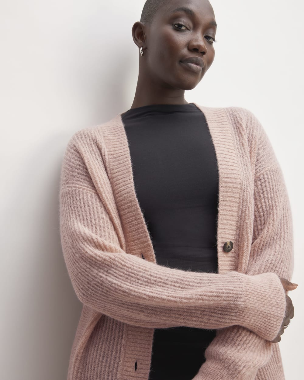 The Alpaca Oversized Cardigan | Cafe Creme