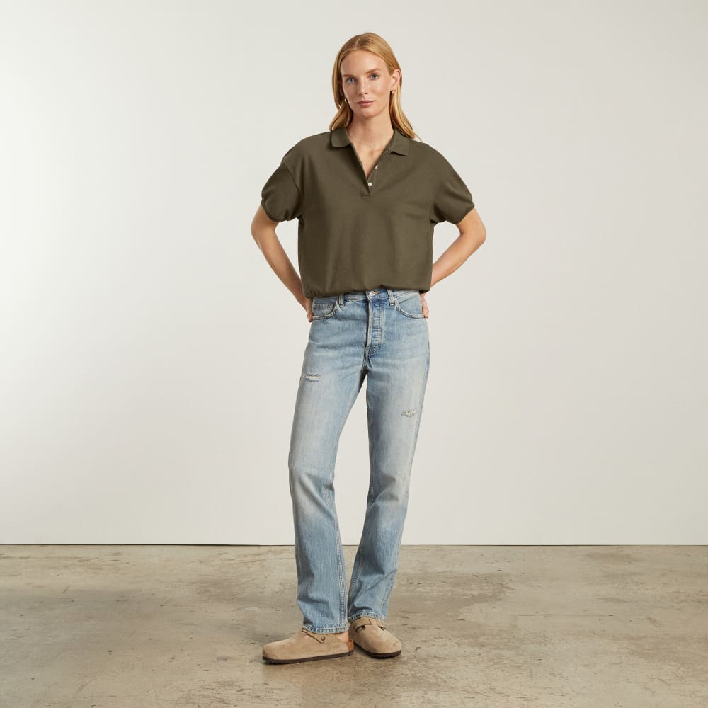 The Oversized Polo | Beech