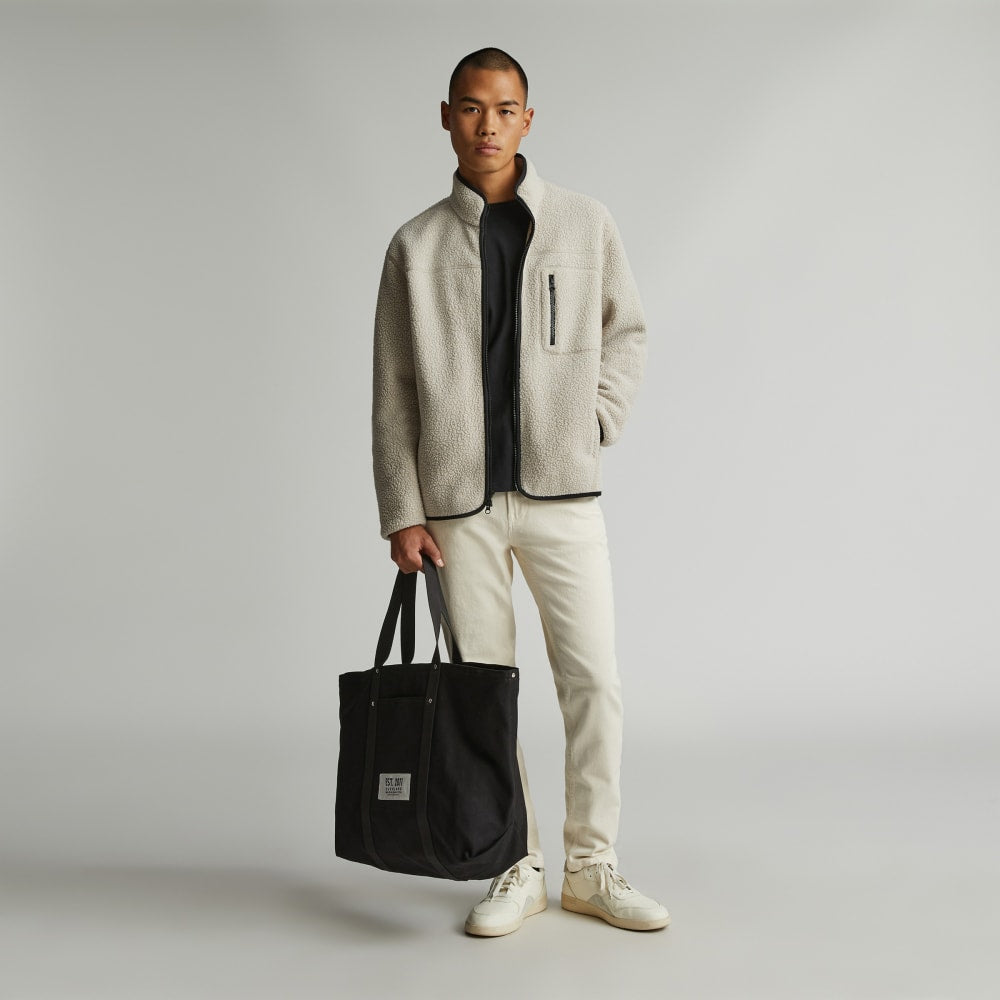 The Organic Canvas Weekender | Black