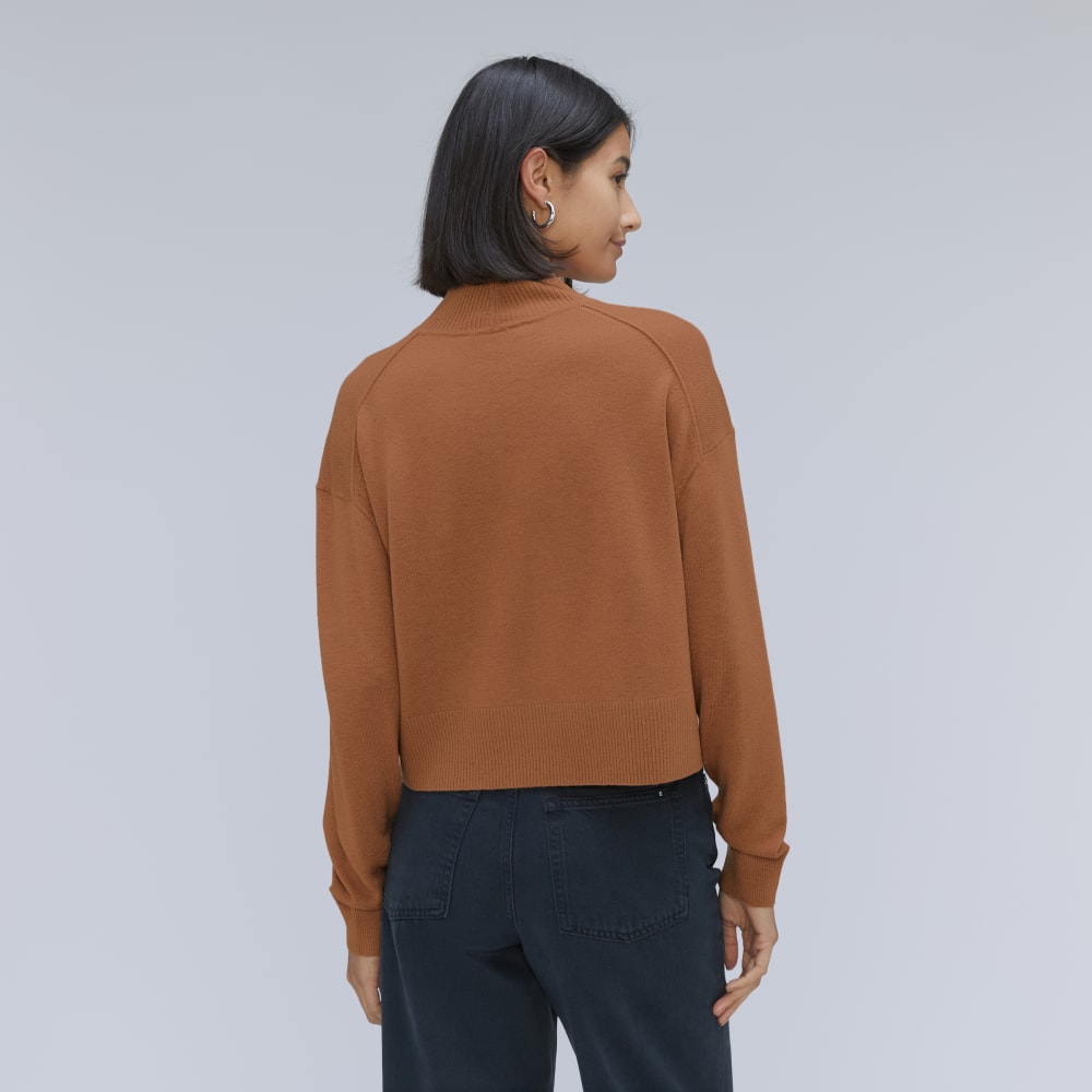 The Luxe Merino Turtleneck | Tawny Brown