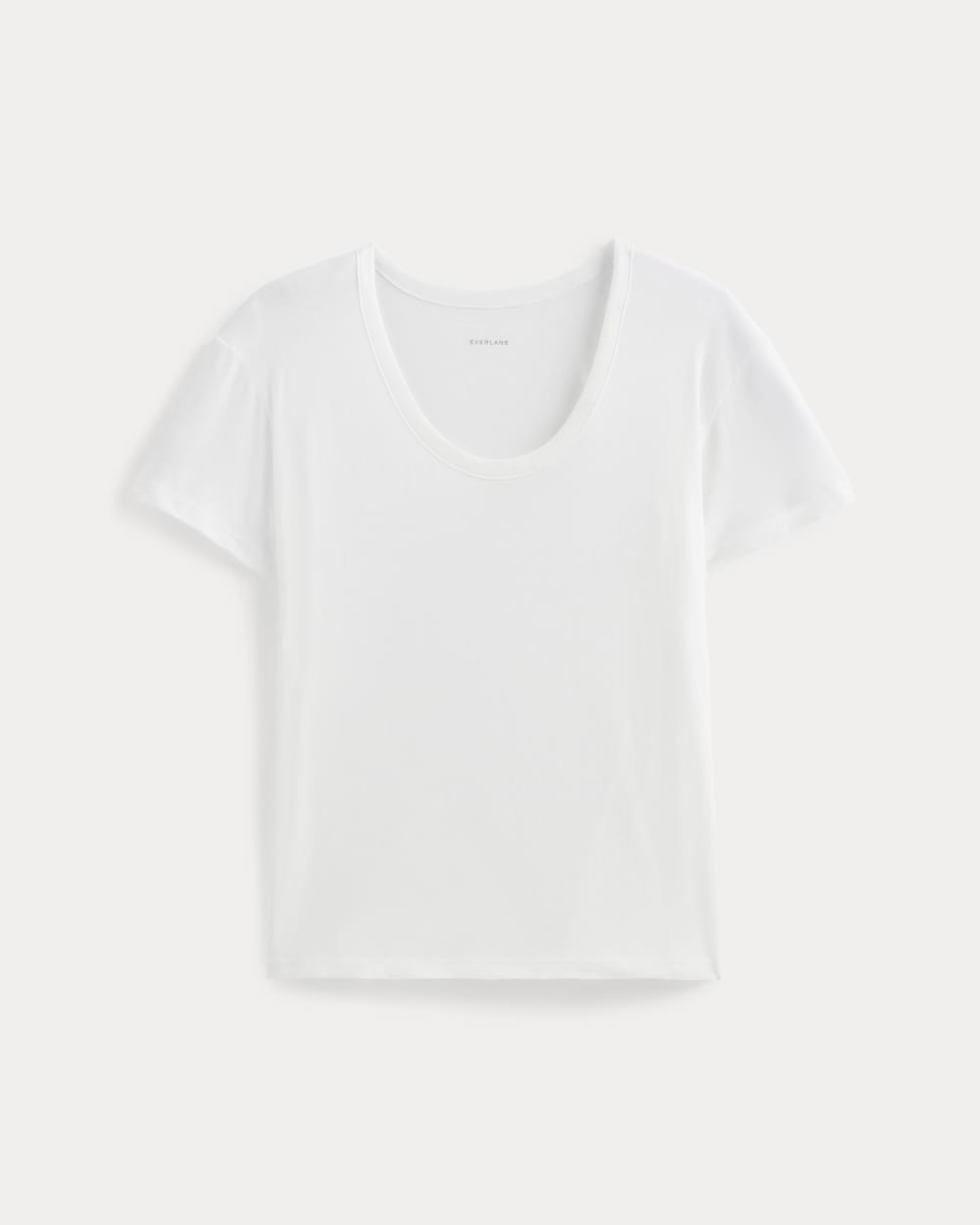 The Air Scoop-Neck Tee | White