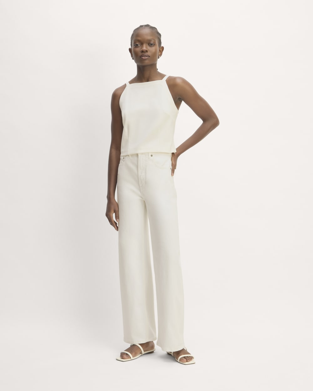 The Dream High-Neck Tank | Bone