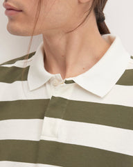 The Premium-Weight Rugby Shirt | Kalamata / Bone