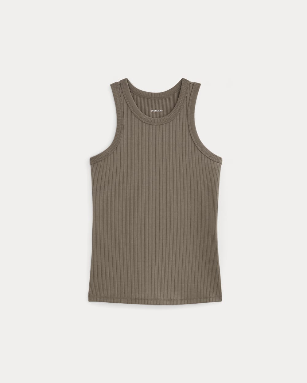 The Shimmy Cutaway Tank | Taupe